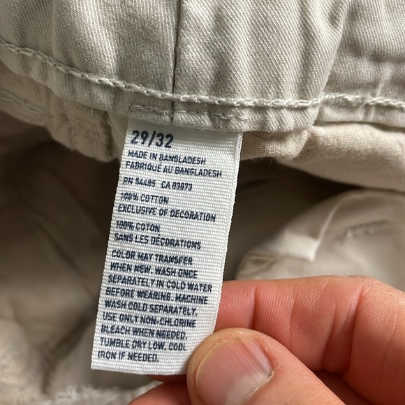 American Eagle Outfitters Light Khaki Slim Straight Pants- size 29 - Picture 11 of 16